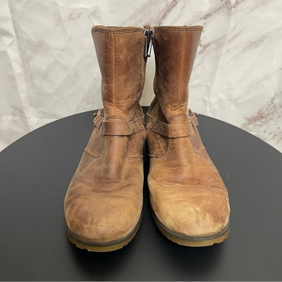 Teva De La Vina Low Bison Ankle Leather Boots - Picture 2 of 7